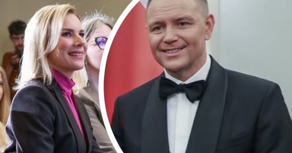 Marta Nawrocka w odważnej kiecce wyeksponowała swoją kobiecość. Wszystkie oczy zwróciły się na nią