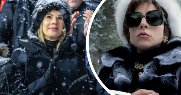 Marta Nawrocka skradła show w Zakopanem. Wyglądała jak Lady Gaga w "Domu Gucci", a pod Wielką Krokwią huczało tylko o jednym