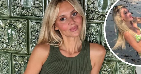 Kasia Moś rozpala zmysły na hamaku. Pokazała brzuch 9 miesięcy po porodzie. "To naprawdę ona?" [zdjęcie]