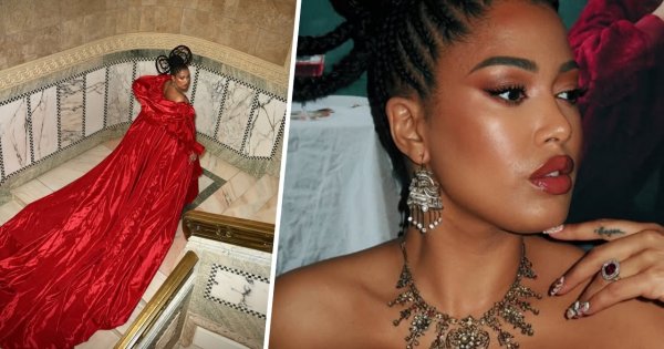 Patricia Kazadi przyćmiła europejskie gwiazdy na balu "Bridgertonów". Zjawiskowa to mało powiedziane [zdjęcia]