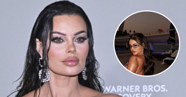 Justyna Gradek i rozgogolone pośladki prosto do obiektywu."Niewzruszona" pręży tył, a w tle rakiety nad Dubajem [gorące zdjęcia]