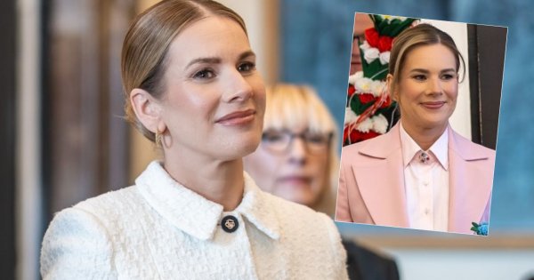 Marta Nawrocka niczym różowa landryneczka. Internauci nie gryzą się w język: "Szczęka opada" [zdjęcia]