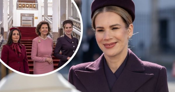 Marta Nawrocka gra nóżką na spotkaniu z królem Szwecji. Toczek to stylowy detal? Ekspert wytyka błąd: "Zbyt dosłownie" [zdjęcia]