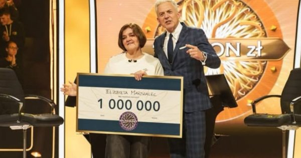 Padł milion w "Milionerach"! Elżbieta Marszalec rozbiła bank, a jej wykształcenie wprawia w osłupienie