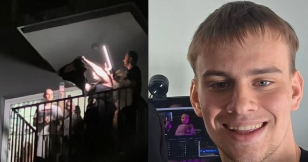 Szokujące sceny pod blokiem Łatwoganga. Nikt nie był gotowy na to, co się stało po zakończeniu zbiórki [wideo]