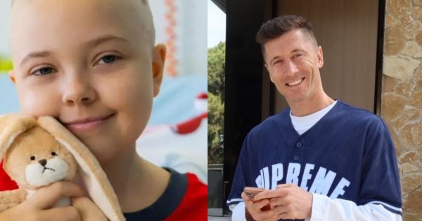 Robert Lewandowski spełni marzenie chorej Mai z "Dissu na raka". Fani wzruszeni na maxa: "Klasa sama w sobie"