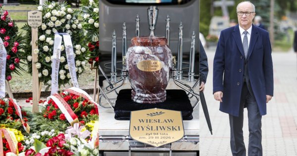 Szychy na Powązkach i poruszający gest historyka. Świat pożegnał mistrza pióra