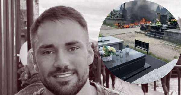 Grób Łukasza Litewki stanął w ogniu. Zarządca cmentarza nie gryzie się w język: "Mówiłem, że do tego dojdzie"