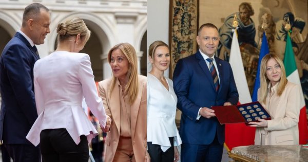 Karol Nawrocki dorwał się do Giorgii Meloni. Szczęka opada na widok tego, co zrobił z jej dłonią [wideo]