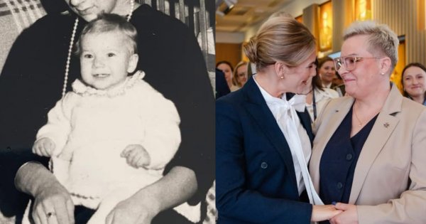 Marta Nawrocka wyciągnęła z szuflady zdjęcie z mamą. Jeden szczegół z przeszłości roztkliwił sieć [zdjęcie]
