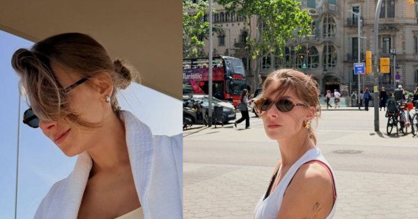 Marta Wierzbicka pręży rozgogolone ciało w hiszpańskim słońcu. U jej boku pojawiła się jedna osoba: "Rzadki widok" [zdjęcia]