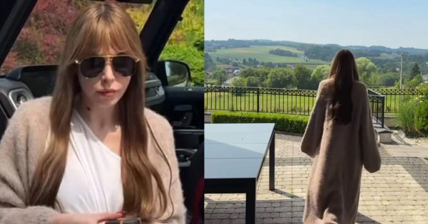 Gwiazda TTV od trumien opływa w luksusy w nowej willi. Ten szczegół w ogrodzie wbija w fotel [zdjęcia]