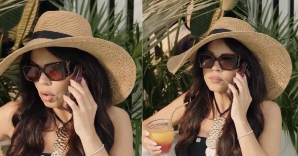 Sylwia Bomba wypięła rozgogolone ciało w jacuzzi. Reklamuje... kosiarkę, fani przecierają oczy: "Istne kuriozum" [wideo]