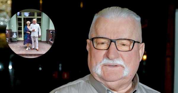Lech Wałęsa pokazał się z żoną. 77-letnia Danuta zachwyciła klasą: "Sama elegancja" [zdjęcie]