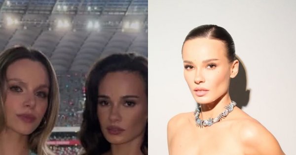 Natalia Szroeder i Vanessa Aleksander w kusych stanikach na Narodowym. Internautom szczęka opada: "Co za widok!" [zdjęcia]