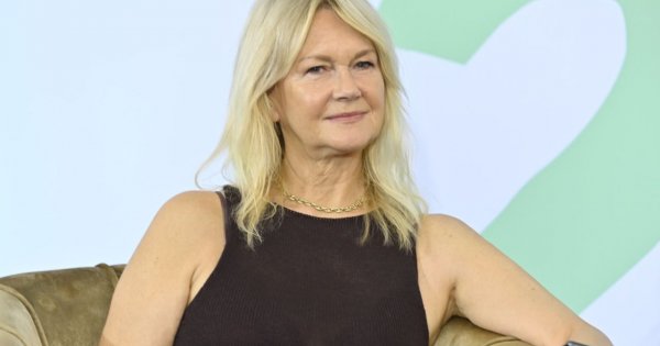 Grażyna Torbicka w brązie olśniła na festiwalu. Obcisłe ubrania w tym wieku? Jej wszystko przystoi. Figura petarda