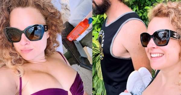Kaja Paschalska wypięła przód i tył w mikroskopijnym opalaczu na Mauritiusie. Fani patrzą na jej narzeczonego: "Ale ciacho" [zdjęcia]