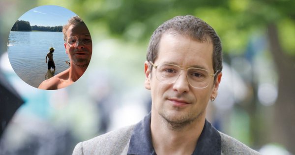Krzysztof Zalewski pokazał 7-letniego syna. Jeden szczegół na zdjęciach poruszył fanów [zdjęcia]