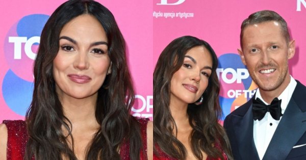 Paulina Krupińska z dekoltem do pępka cała się mieni. Absolutnie skradła show w Sopocie [zdjęcia]