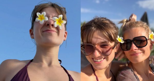 Anna Głogowska pręży ciało w mikroskopijnym bikini. Zabrała na wakacje byłego i jego... byłą partnerkę. Nie zabrakło też 19-letniej córki [zdjęcia]
