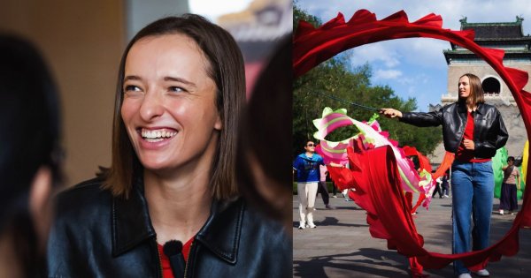 Iga Świątek zamieniła rakietę na jedwabne szaty. Fani oniemieli na widok "nowego wcielenia" polskiej mistrzyni [zdjęcia]