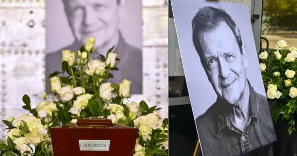 Pogrzeb Jana Frycza. Przed urną aktora wyeksponowano jego odznaczenia państwowe [zdjęcia]