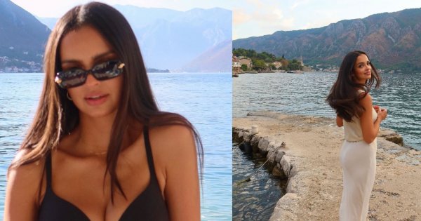 Rozgogolona Klaudia El Dursi wyprężyła ciało w Czarnogórze. Nagle przerywa milczenie o koszmarze: "Brakuje sił" [zdjęcia]
