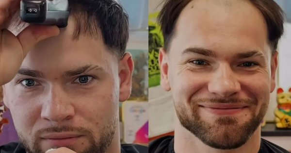 Kuba z "Hotelu Paradise" pokazał się bez peruki i golił głowę na wizji. Fani w szoku: "Lepiej niż w pokręconych" [wideo]