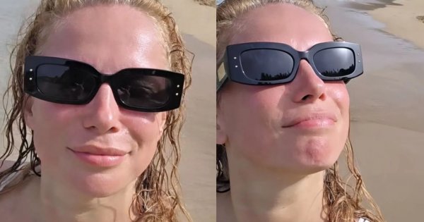 Joanna Liszowska pręży się w słońcu bez makijażu. Na odważnych zdjęciach z wakacji eksponuje atuty [zdjęcia]