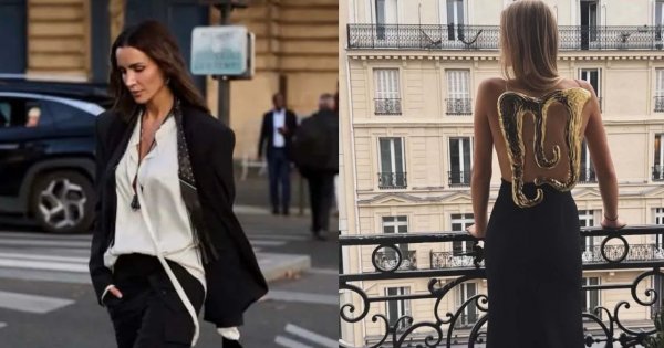 Sara Boruc-Mannei wprowadziła córki na salony w Paryżu. Oliwia i Amelia pójdą w ślady mamy? [zdjęcie]