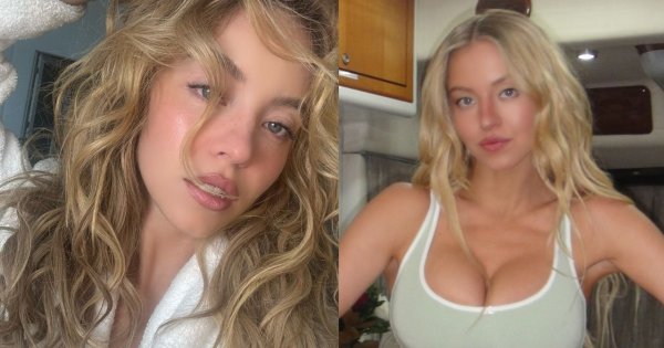 Sydney Sweeney kusi dekoltem w różowych koronkach. W sieci zawrzało, a fani ją krytykują: "Już za dużo"