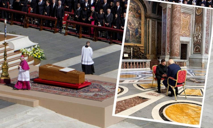 Włodzimierz i Don spotkali się na pogrzebie Franciszka. Wystarczyły dwa zdjęcia i sieć świętuje memami