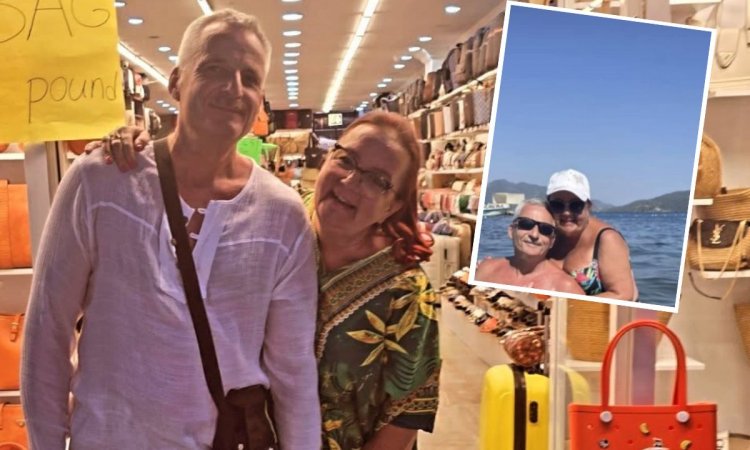 Izabela Zeiske z "Gogglebox" i jej mąż oddali się igraszkom w morzu. Niczego nie ukrywali [zdjęcia]