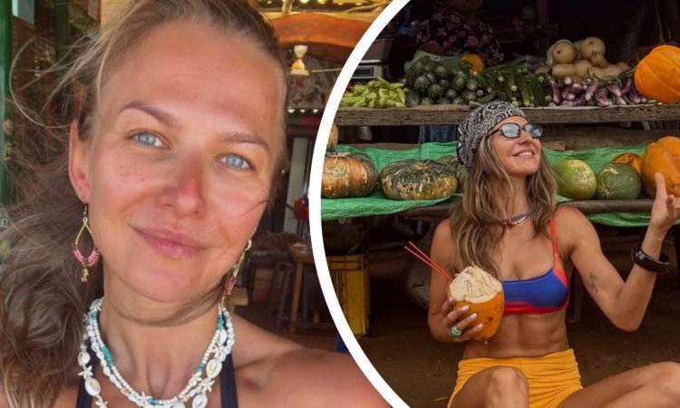 Anna Lewandowska i jej przygody na Sri Lance. Wszamała "nie zdrowego" hamburgera, na co fani: "Ortografia, pani Anno"