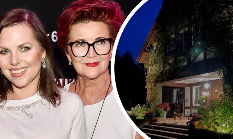 Czerwona cegła i prywatne jezioro. Kwaśniewscy mają na Mazurach prawdziwy raj, te wnętrza zachwycają [zdjęcia]