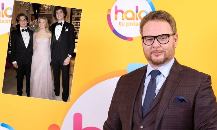 Książę Lubomirski pokazał dorosłe dzieci. Jego syn "Został niedawno RYCERZEM"