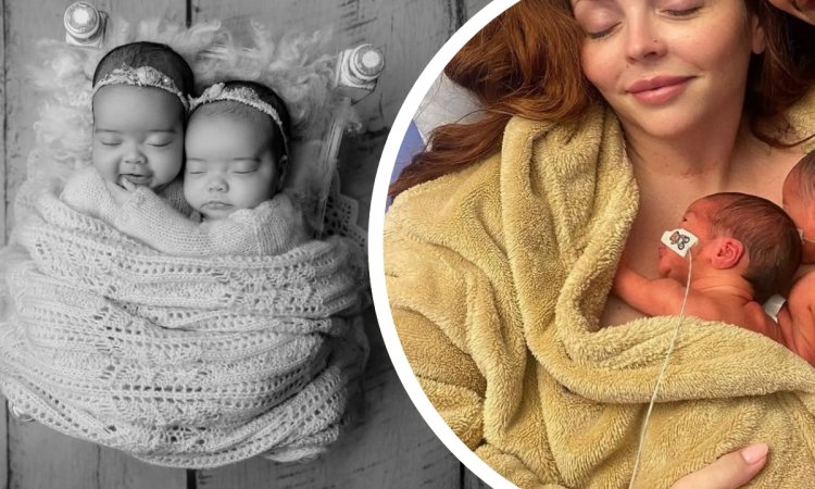 Mówili jej, że to typowe dla wcześniaków. Diagnoza córek gwiazdy łamie serce