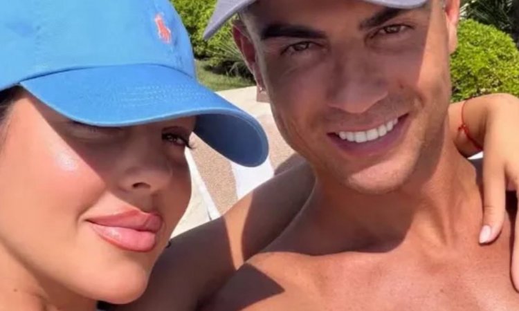 Cristiano Ronaldo i Georgina Rodriguez zanurzyli się w wielgachnym basenie. Jeden gest mówi wszystko o tym, jak osładzają sobie bolesną porażkę [wideo]