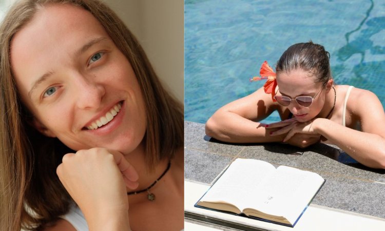 Iga Świątek w bikini na rajskich wakacjach. Fani widzą jeden szczegół: "Zasłużony reset" [zdjęcia]