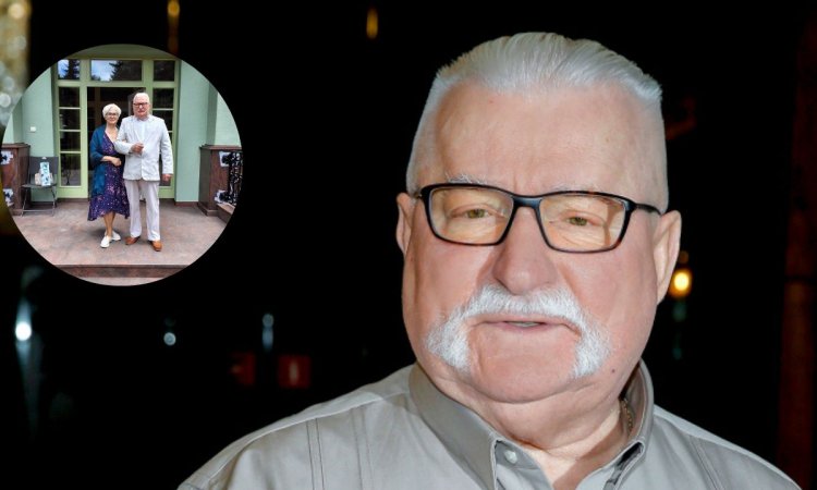 Lech Wałęsa pokazał się z żoną. 77-letnia Danuta zachwyciła klasą: "Sama elegancja" [zdjęcie]