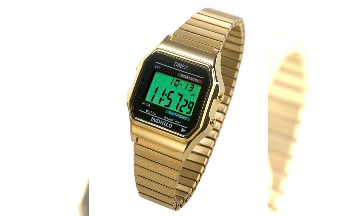 złoty zegarek timex elektorinczny złoty zegarek timex elektorinczny