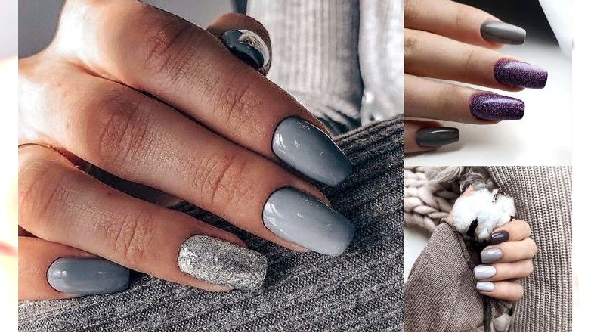 Szary manicure - 20 ciekawych stylizacji z sieci
