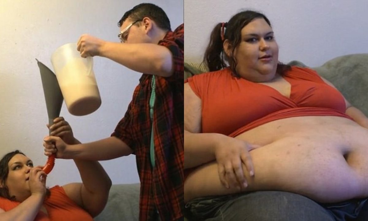 Kobieta ma 27 lat i waży 300 kilogramów. Chce przytyć drugie tyle: ,,Moja mama nic z tego nie rozumie i mówi mi, że popełniam samobójstwo"