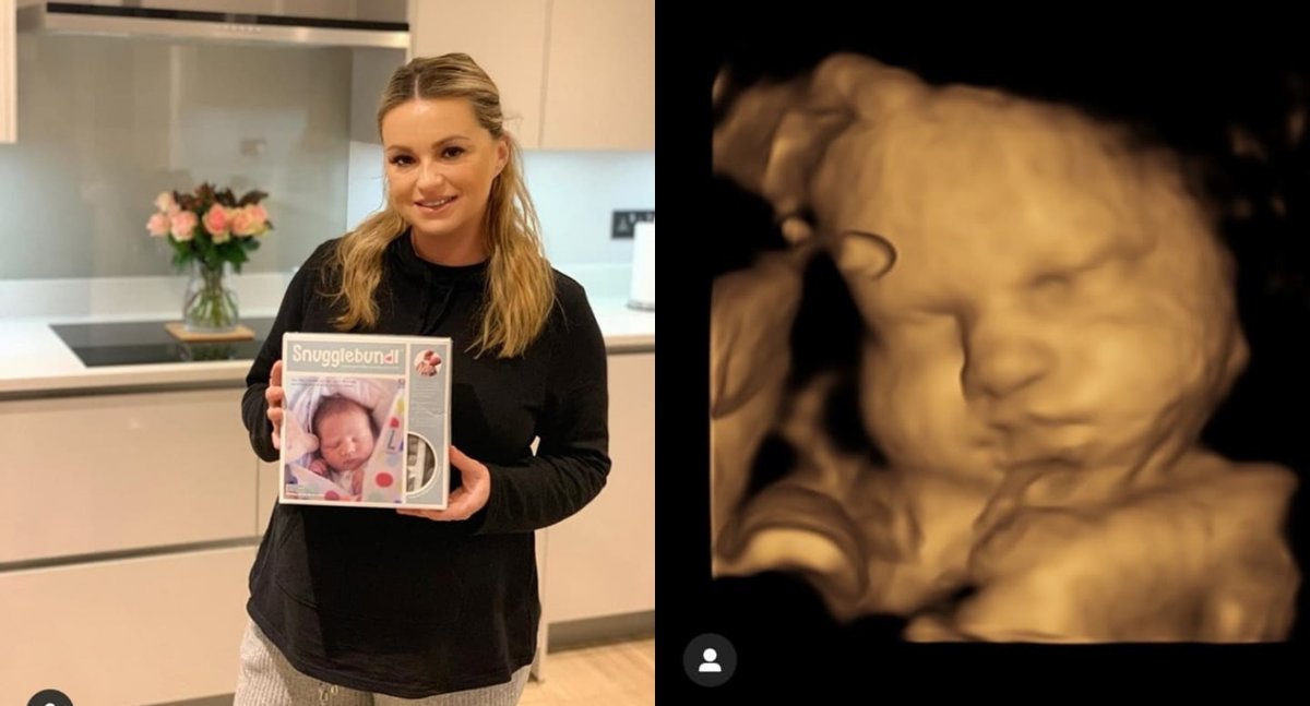 Ola Jordan niedługo rodzi. Ma tak duży brzuszek, że nie pasują na nią żadne ubrania w sklepie. Sporo przytyła!