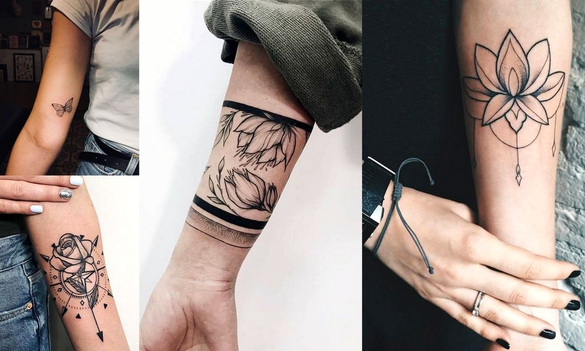 tatuaże damskie na rękę wzory