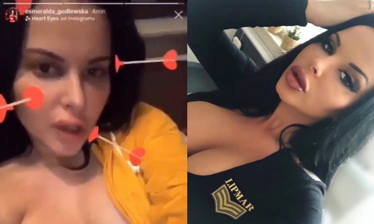 Esmeralda Godlewska Niechcacy Pokazala Gola Piers Na Instagramie Ups Wpadka