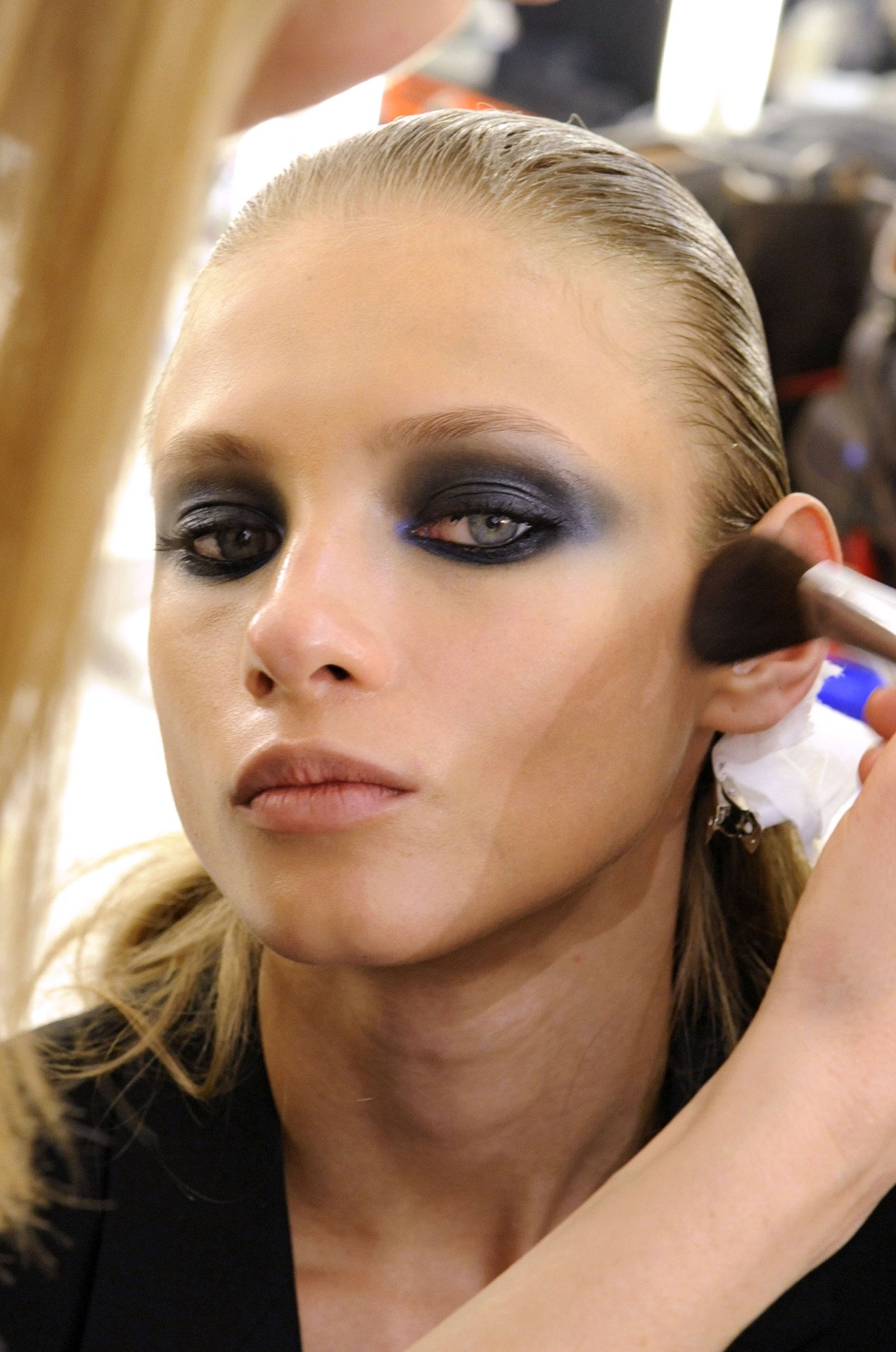 Backstage Versace