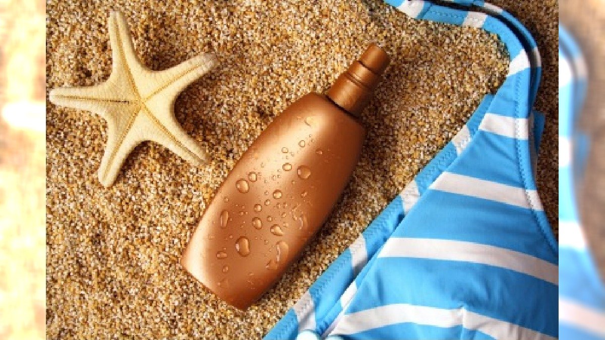 Sun tan lotion