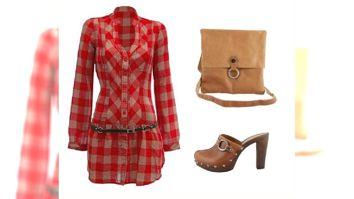 3 sukienka: Tally Weijl; buty, torebka: Prima Moda