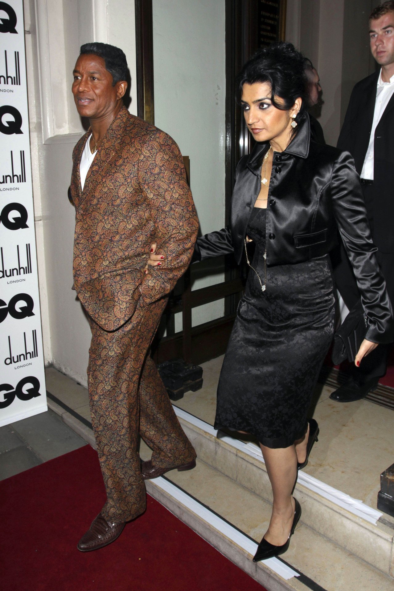 GQ Men Of The Year Awards 2009 Jermaine Jackson na rozdaniu nagród GQ Men Of The Year 2009